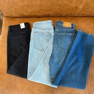 Denim Forum Arlo High Rise Straight